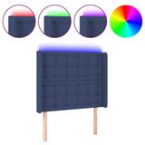 VidaXL Hoofdbord met LED Blauw