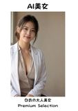 AI美女 白衣の大人美女 Premium Selection