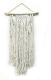 Ancient Wisdom Macramé Wandkleed - Kracht van de natuur - Beige - 70x40cm