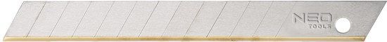 NEO - Lames de coupe remplaçables - 9 mm - Revêtement titane - 10 pièces