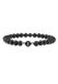 good.designs Parelarmband van agaatstenen met de letter I
