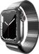 Strap-it Luxe Milanese band - Zwart - RVS staal