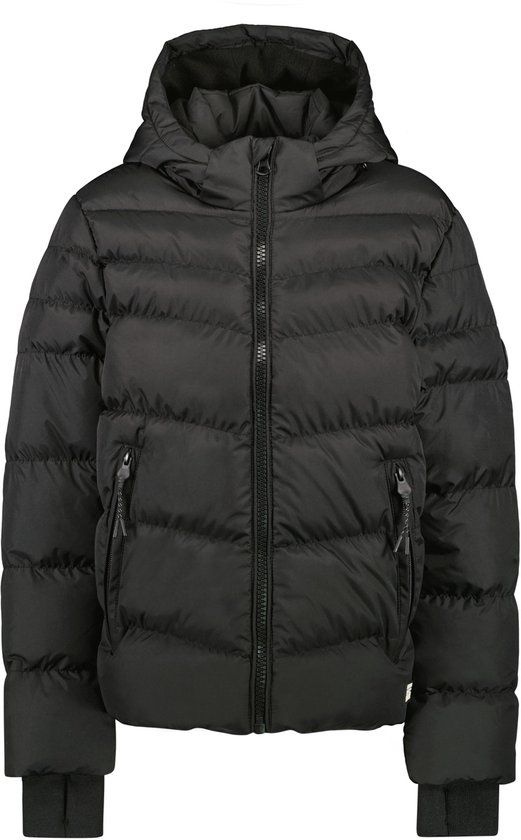 Cars Jeans Jas Heyward jr. Jongens Zwart Polyester Puffer Maat 140
