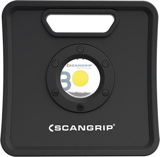 Scangrip Nova 3K LED Bouwlamp - 3000lm - Dimbaar - Zwart