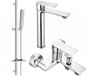 Mexen Royo DQ72 badset, chroom