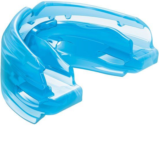 ShockDoctor Shock Doctor Bitje Voor Beugel Boven En Onderste Tanden - Blauw | Maat: VOLWASSEN