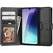 Tech-Protect Coque pour Xiaomi Poco C75 5G / C75 / Redmi 14C, Portefeuille, Noir
