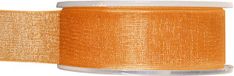 Merkloos Santex Oranje Organza Sierlinten 2,5 cm x 20 meter