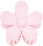Goudlief Bargains by DJ Effen kleur matte madeliefje bloem haarklem fuchsia resin - Babyroze