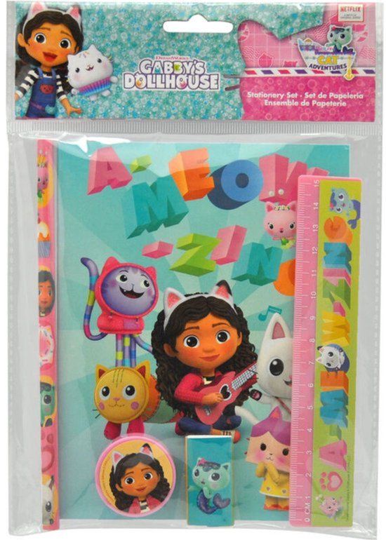 Gabby's Poppenhuis Schrijfwarenset