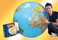 Caly Toys Caly XXL Opblaasbare Wereldbol 85 cm