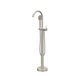 IVY Bond Robinet de bain autoportant avec bec pivotant et douchette à main Satin Spray - Nickel brossé PVD