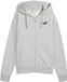 Puma ESS Small No. 1 Logo Comfort Full-Zip Hoodie TR Light Gray Heather Dames XL