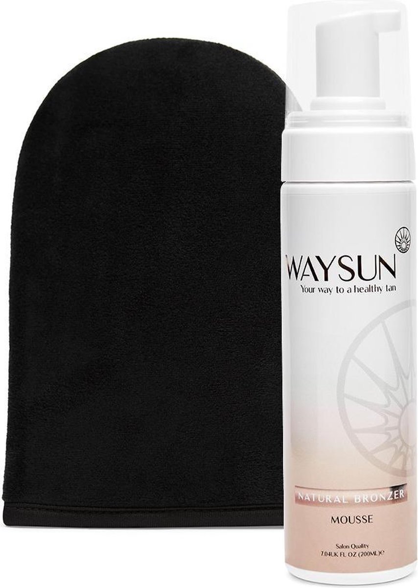Waysun Waysun® Natural Bronzer Zelfbruiner - 200 ML - Zelfbruiner Handschoen