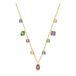 Swarovski Imber Halsketting, Gemengde Slijpsels, Meerkleurig, 18 Karaat Gouden Afwerking