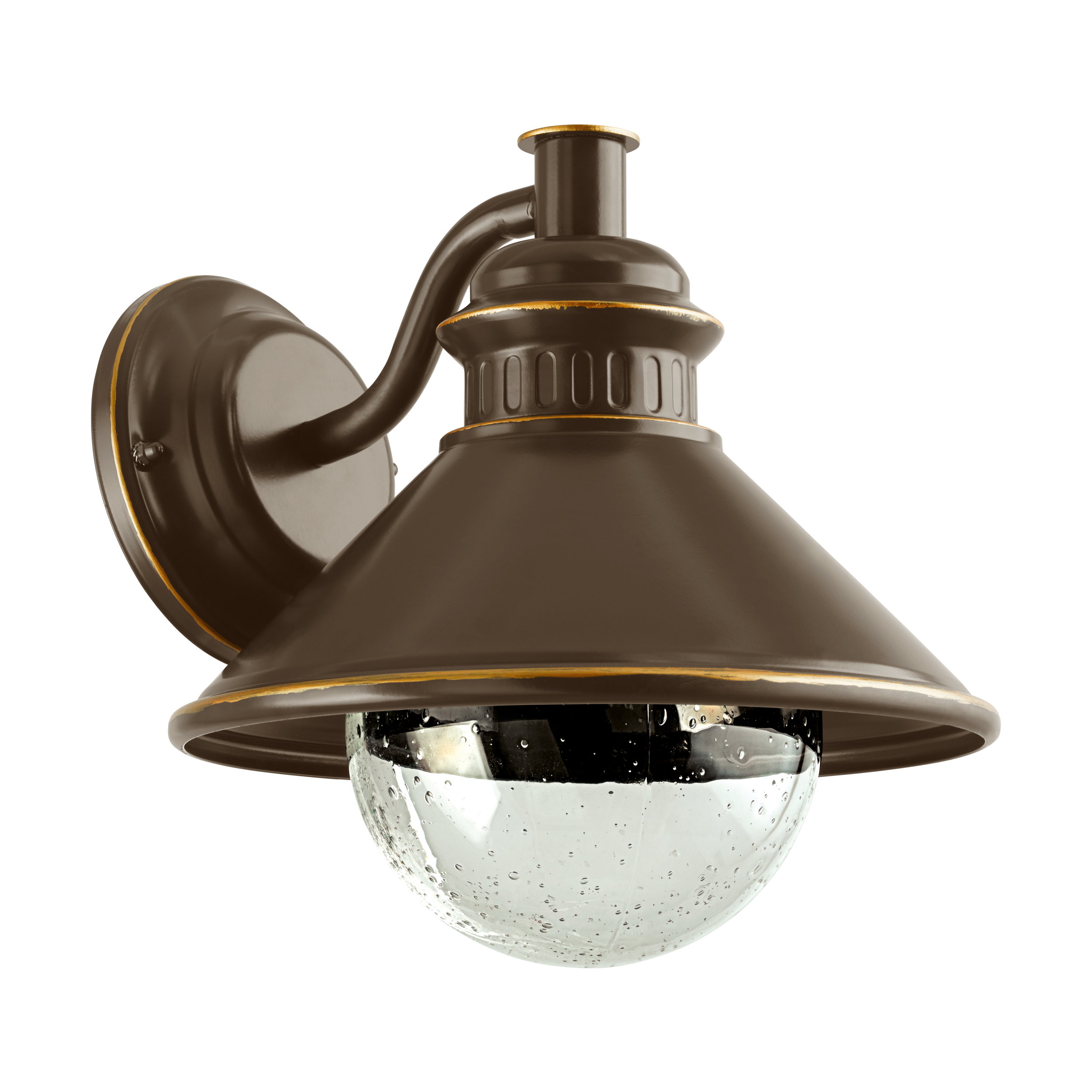 EGLO Albacete Buitenlamp - E27 - Zink staal, Glas