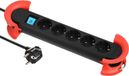 Electraline Pro-Line 62046 - Prise multiple professionnelle 5 prises avec interrupteur - Câble 5m
