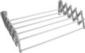 ABJ - Wasdroger - Droogrek - wandmodel - opvouwbaar - zilver, 50 cm