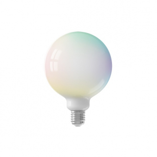 Calex Slimme lamp E27 | Calex Smart Home | Globe (LED, 5.5W, 240lm, 1800-3000K, RGB, Dimbaar)