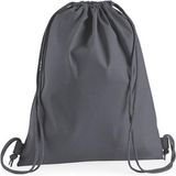 Westford Mill Premium Cotton Gymsac WM210 - Graphite Grey