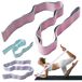 Set de 3 bandes de yoga extensibles avec 10 boucles pour Pilates et fitness