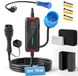 HOMCOM Chargeur de VE - 7 kW, Type 2, 1-fase, Universel, Noir
