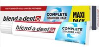 Blend-a-dent Super Haftcreme Complete – 47g – Extra Starke Haftkraft – Für Prothese und Teilprothese – Lang anhaltende Fixierung