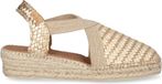Toni Pons Siracusa Dames Espadrilles Leer Plati - Maat 39
