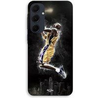 Maniacase Coque Pour Samsung galaxy A35 Basketball Kobe Bean Bryant 24 Black Mamba