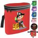 Sacoche de guidon Pirate pour vélo enfant - Sacoche de vélo avec réflecteurs - 18 x 13 x 20 cm - hydrofuge