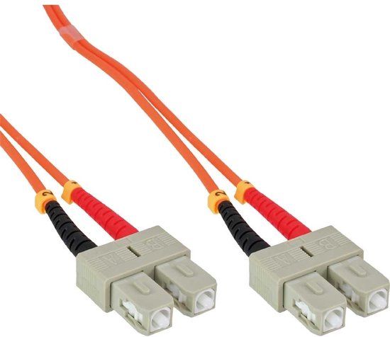 EMINENT RL3000 Glasvezel SC Kabel 0.50 m Oranje