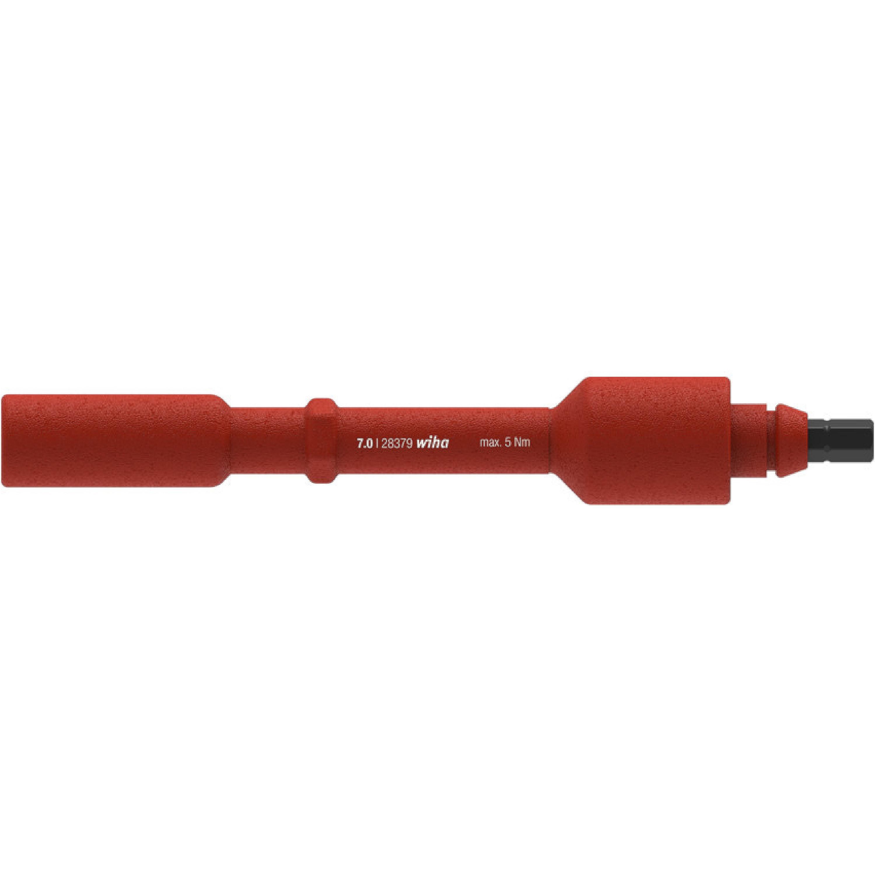Wiha 283794 7,0 x 136 mm / 5 Nm max. Vaste dopsleutel