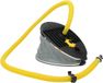 Pompe à air manuelle pour anneaux de natation gonflables, ballons et bateaux. Jaune, 10 litres. Idéal pour le camping et les activités de plein air