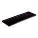 thermohauser Dienblad van melamine zwart, 58,0 x 19,5 cm