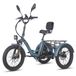 Fat Klapprad E-bike, vélo cargo électrique, 20 pouces, 48V, batterie 23.5Ah, freins à disque hydrauliques, vélo électrique, vélo cargo électrique avec une capacité de charge de 180 kg, tricycle électrique