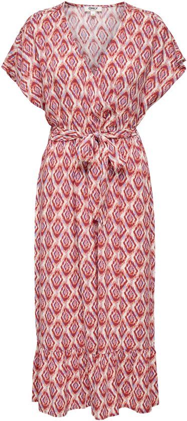 ONLY - ONLZILLA ADELE SS LONG DRESS NOOS WVN - Dames - Maxi jurken