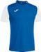Joma Academy IV Shirt Korte Mouw Heren - Royal / Wit | Maat: S