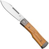Fox Gunstock FX-558 OL Satin Böhler M390, Olive Wood, slipjoint zakmes