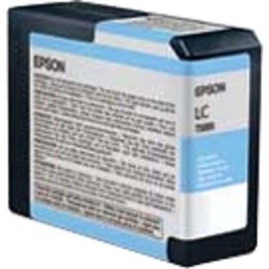 Epson T580 Light Cyan Ink Cartridge - 80ml - C13T580500