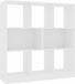 vidaXL Boekenkast, wit, 97,5 x 29,5 x 100 cm, bewerkt hout