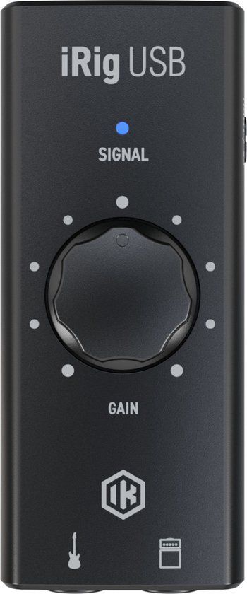 IK Multimedia iRig USB USB-C gitaar interface MAC/PC - iOS interface