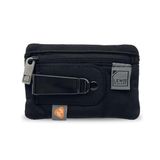 Lewis N Clarks RFID Blocking Clip Stash, Black ID-kaarthoes, zwart