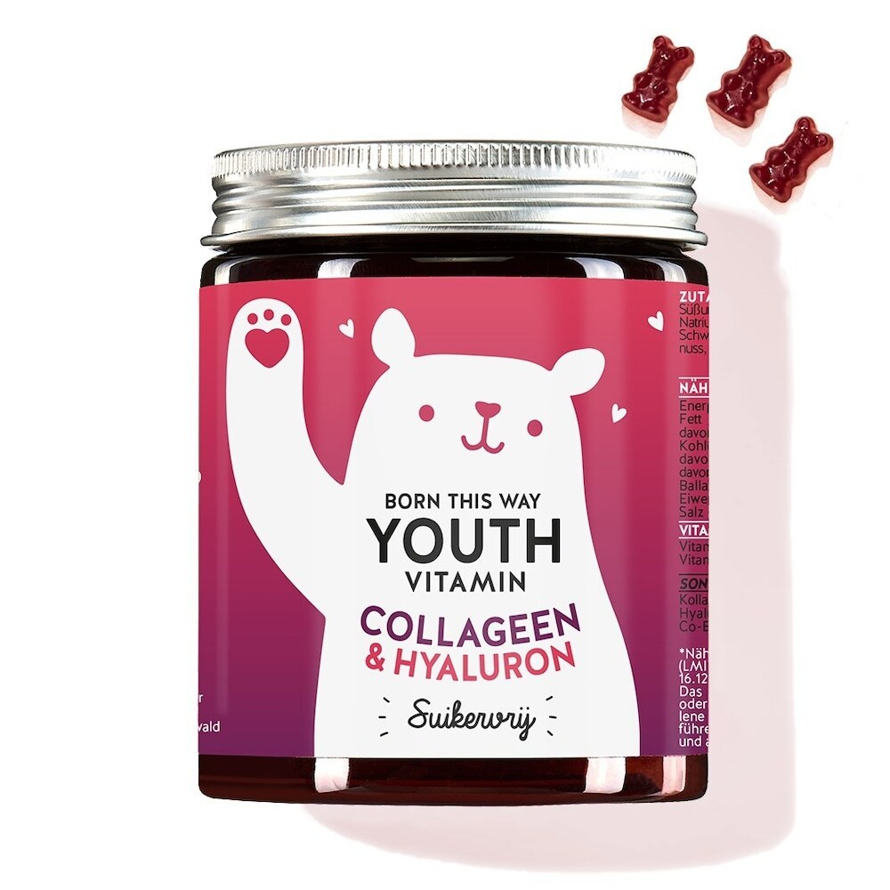 Bears With Benefits Bears With Benefits Born This Way Youth Vitamins mit VERISOL® Kollagen, Q10 & Hyaluronsäure Vitamine