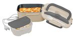 Nerthus FIH 730 elektrische lunchbox van roestvrij staal 220V 12V auto kantoor warm eten