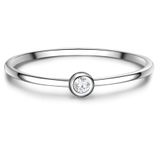 Glanzstücke München Zilveren ring Sterling zilver Zirkonia - Dames