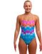 Funkita Maillot de bain à bretelles uniques Birdie Bird Polyester ECO C-INFINITY Polyester Adultes