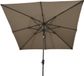 Lesliliving Parasol Libra 2.5x2.5m Taupe