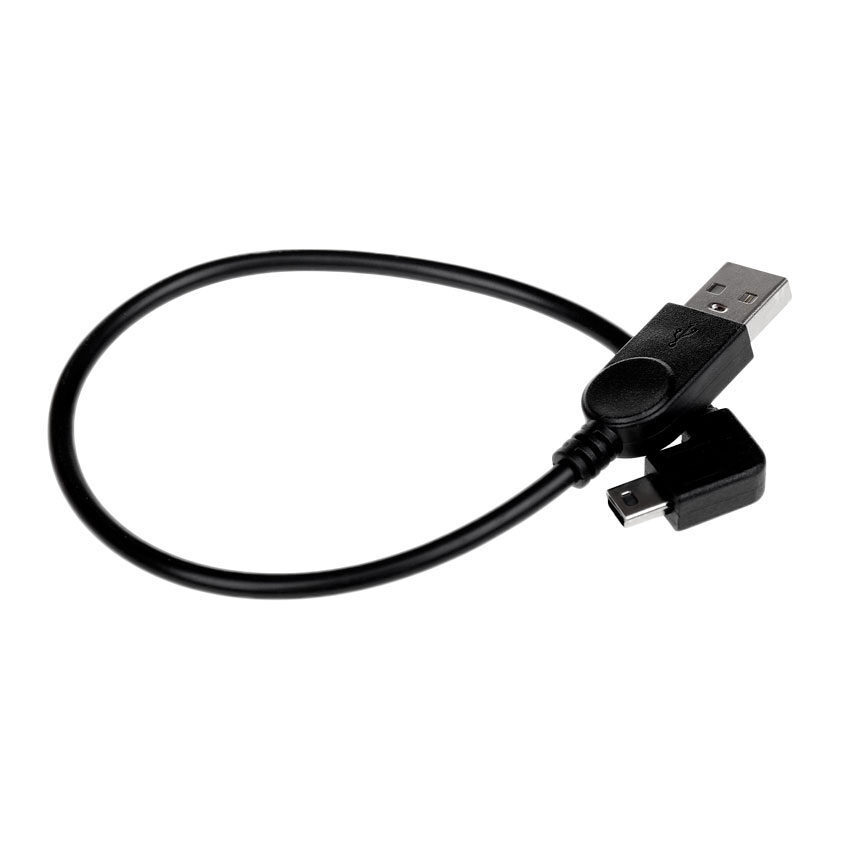 Caruba USB 2.0 USB - mini USB kabel haaks