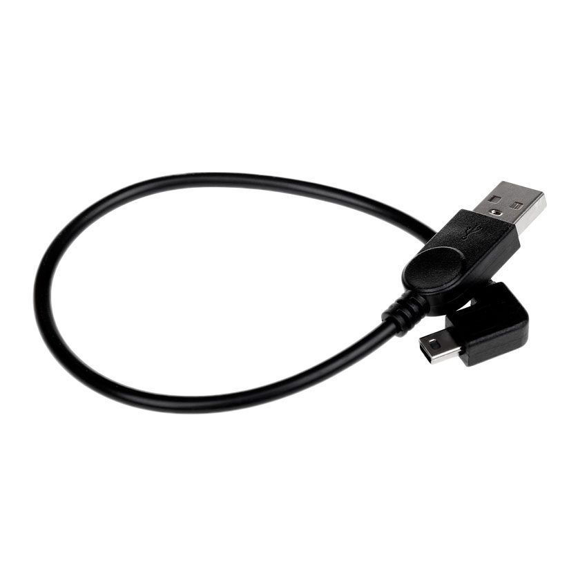 Caruba USB 2.0 - Mini USB kabel haaks