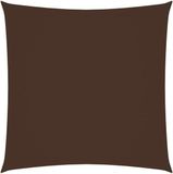 vidaXL Zonnescherm rechthoekig 2,5x3 m Oxford stof bruin
